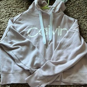 Calvin Klein cropped sweatshirt